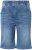Ulla Popken Denim Wide Leg Elastic Waist Bermuda Shorts Blue Denim - Blugi & Pantaloni pentru Femei Mărimi Mari – Plus Size - 