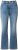 Ulla Popken Bow Embroidery Stretch Fit Jeans Blue Denim - Blugi & Pantaloni pentru Femei Mărimi Mari – Plus Size - 