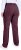 Ulla Popken Thermal Stretch Fit Mony Pants Aubergine - Blugi & Pantaloni pentru Femei Mărimi Mari – Plus Size - 