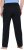 Ulla Popken Side Stripe Elastic Waist Joggers Black - Blugi & Pantaloni pentru Femei Mărimi Mari – Plus Size - 