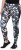 Ulla Popken Quick Drying Botanical Print Sport Leggings Black - Blugi & Pantaloni pentru Femei Mărimi Mari – Plus Size - 