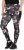 Ulla Popken Abstract Print Quick Dry Sports Leggings Black - Blugi & Pantaloni pentru Femei Mărimi Mari – Plus Size - 