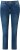 Ulla Popken Decorative Stitched Slim Leg Stretch Fit Jeans Blue Denim - Blugi & Pantaloni pentru Femei Mărimi Mari – Plus Size - 