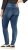 Ulla Popken Decorative Stitched Slim Leg Stretch Fit Jeans Blue Denim - Blugi & Pantaloni pentru Femei Mărimi Mari – Plus Size - 