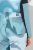 Ulla Popken Hyprar Ski Pants Waterproof Velcro Closure Shaped Knees Ice Green - Haine de schi - 
