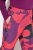 Ulla Popken Hyprar Ski Pants Waterproof Velcro Closure Shaped Knees Berry Pink - Haine de schi - 