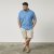 North Latitude 61011 Tricou Polo Pique Albastru - Tricouri polo - Tricouri Polo Bărbați Mărimi Mari