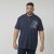North Latitude 61130 Tricou Polo Pique cu Print pe Piept Bleumarin - Tricouri polo - Tricouri Polo Bărbați Mărimi Mari
