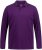 JP1880 Polo Shirt Long Sleeve Pique Purple - Tricouri polo - Tricouri Polo Bărbați Mărimi Mari