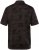 JP1880 Pique with All-over Print Polo Shirt TALL Black - TALL tricouri polo - Tricouri polo TALL pentru bărbați înalți
