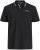 Jack & Jones Blaze Short Sleeve Polo Black - Tricouri polo - Tricouri Polo Bărbați Mărimi Mari