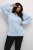 Kaffe Curve Lini Knit Pulover Celestial Blue - Pulovere & hanorace - 