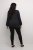 Kaffe Curve Lini Knit Pulover Negru Oyster - Pulovere & hanorace - 