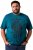 Men Plus T-Shirt Short Sleeve Lagoon Green - Tricouri - Tricouri Bărbați Mărimi Mari