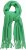 Ulla Popken Trendy Boucle Yarn Fringe Knit Scarf Green - Accesorii - 