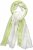 Ulla Popken Ombre Linen Blend Scarf Lime Green - Accesorii - 