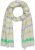 Ulla Popken Glitter Effect Scarf Lime - Accesorii - 
