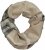 Ulla Popken Plaid Infinity Scarf Brown - Accesorii - 