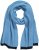 Ulla Popken Two Tone Knit Scarf Light Cornflower - Accesorii - 