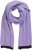 Ulla Popken Two Tone Knit Scarf Lavender - Accesorii - 
