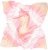 Ulla Popken Square Tie Dye Scarf Light Pink - Accesorii - 