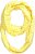 Ulla Popken Striped Infinity Scarf Lemon Yellow - Accesorii - 