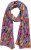 Ulla Popken Pepper Print Scarf Coral - Accesorii - 