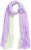 Ulla Popken Fringed Ombre Scarf Pistachio - Accesorii - 