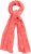 Ulla Popken Lightweight Scarf Coral Pink - Accesorii - 