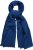 Ulla Popken Pleated Lightweight Scarf Dark Blue - Accesorii - 