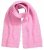 Ulla Popken Ribbed Knit Scarf Dark Pink - Accesorii - 