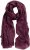 Ulla Popken Silk Scarf Aubergine - Accesorii - 