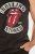 JP1880 Rolling Stones Graphic Band Tank Top Black - Tricouri - Tricouri Bărbați Mărimi Mari