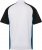 JP1880 FLEXNAMIC® QuickDry Tennis Polo Black-White-Blue - Haine sport & haine de exterior - Haine Sport & Exterior Bărbați Mărimi Mari