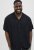 Jack & Jones Jeff Resort Shirt Black - Cămăși - Cămăși Bărbați Mărimi Mari