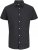 Jack & Jones Breeze Linen Blend Short Sleeve Shirt Black - Cămăși - Cămăși Bărbați Mărimi Mari
