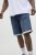 Jack & Jones Rick Con I.K. SHORTS GE 132 SN Blue Denim - Pantaloni scurți - Pantaloni Scurți Mărimi mari Bărbați 