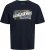 Jack & Jones Hawaii Shape Crew Neck T-Shirt Navy - Tricouri - Tricouri Bărbați Mărimi Mari