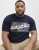 Jack & Jones Hawaii Shape Crew Neck T-Shirt Navy - Tricouri - Tricouri Bărbați Mărimi Mari