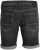 Jack & Jones RICK FOX SHORTS GE 245 Shorts Black Denim - Pantaloni scurți - Pantaloni Scurți Mărimi mari Bărbați 