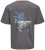 Jack & Jones Hawaii Crew Neck T-Shirt Grey - Tricouri - Tricouri Bărbați Mărimi Mari