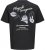 Jack & Jones Almeria Back Print T-Shirt Black - Tricouri - Tricouri Bărbați Mărimi Mari