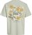 Jack & Jones Almeria Back Print T-Shirt Light Green - Tricouri - Tricouri Bărbați Mărimi Mari