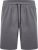Kam Jeans 3317 Textured Interlock Shorts Charcoal - Pantaloni trening - Pantaloni Trening Bărbați Mărimi Mari