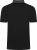 Kam Jeans 5518 Smart Mini Geo-Print Polo Black - Tricouri polo - Tricouri Polo Bărbați Mărimi Mari