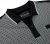 Kam Jeans 5518 Smart Mini Geo-Print Polo Black - Tricouri polo - Tricouri Polo Bărbați Mărimi Mari