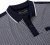 Kam Jeans 5518 Smart Mini Geo-Print Polo Navy - Tricouri polo - Tricouri Polo Bărbați Mărimi Mari