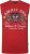 Kam Jeans 5763 Hawaii Surf Vest Sleeveless T-Shirt Washed Red - Tricouri - Tricouri Bărbați Mărimi Mari