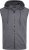 Kam Jeans 7077 Textured Interlock Sleeveless Hoodie Charcoal - Pulovere & hanorace - Pulovere & Hanorace Bărbați Mărimi Mari