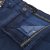 Kam Jeans Onana Embossed Wash Denim Shorts Smokey Blue - Pantaloni scurți - Pantaloni Scurți Mărimi mari Bărbați 